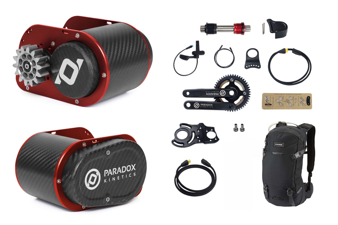 PARADOX KINETICS 3rd Gen E-MTB Kit Ruby Red