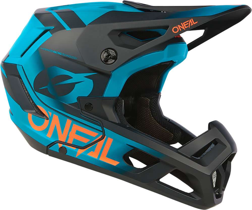 O’Neal SL1 Strike Black / Turquoise Fullface Helmet