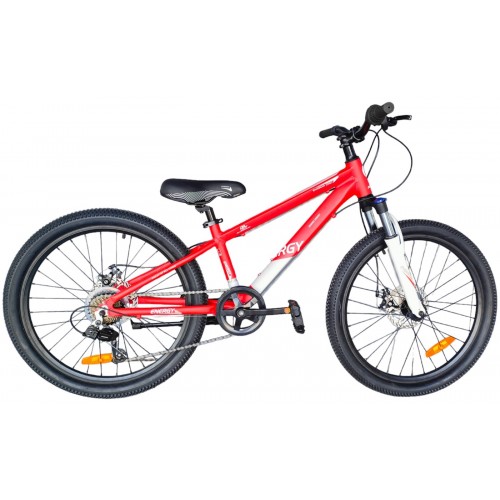 Energy Enigma 24” Disc Alloy Flamered ’n’ White Matt με Lock Out