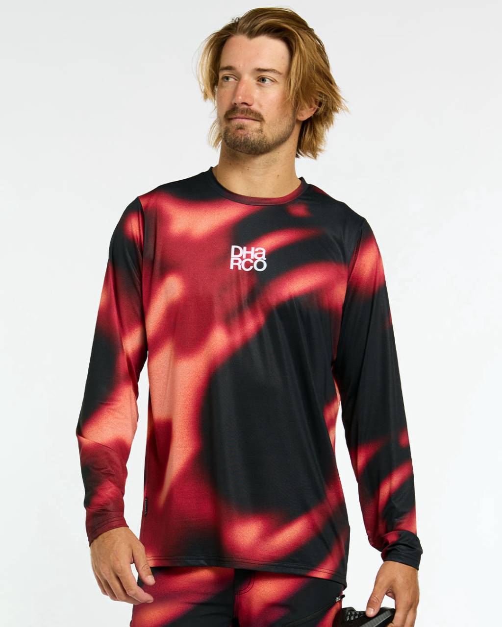 DHARCO MENS RACE JERSEY | INFRARED